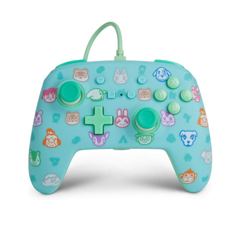 Nintendo Animal Crossing Themed Controller - Mint Green